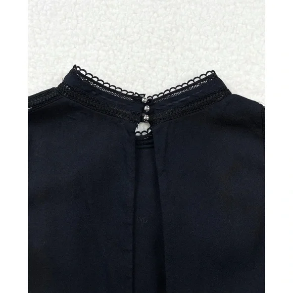 3.1 PHILLIP LIM • Black Cutout Long Sleeve Blouse, 0 - Picture 11 of 16